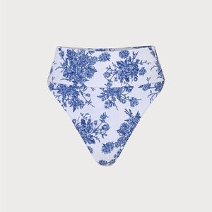 Berlook Floral High Waist Bikini Bottom